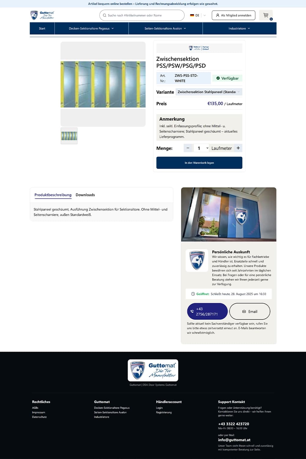 Admin-Dashboard: Bestellübersicht und Account-Verwaltung
